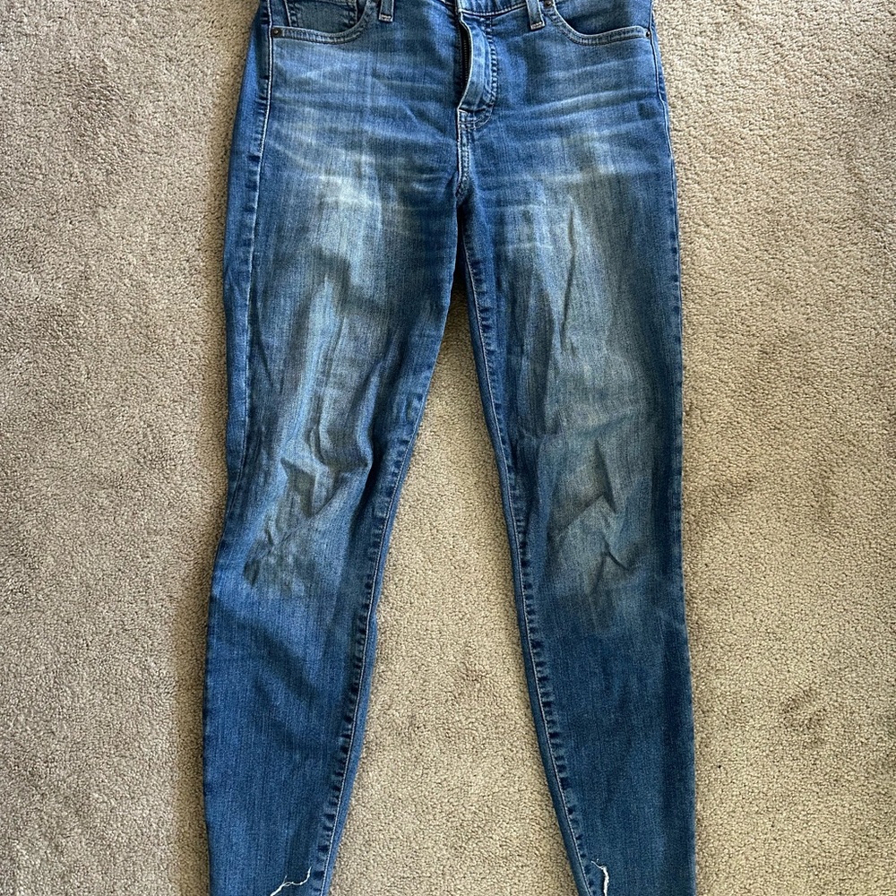 Lucky Brand “Ava” Mid Rise Super Skinny Jeans